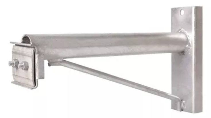 Brazo de Extensión con Tipo Tangente Doble Fleje de 60cm para Fibra optica