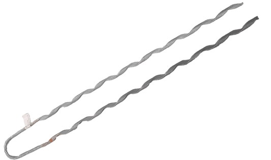 Remate Preformado de 11.2-12.2mm Acero Revestido de Aluminio para Fibra Óptica