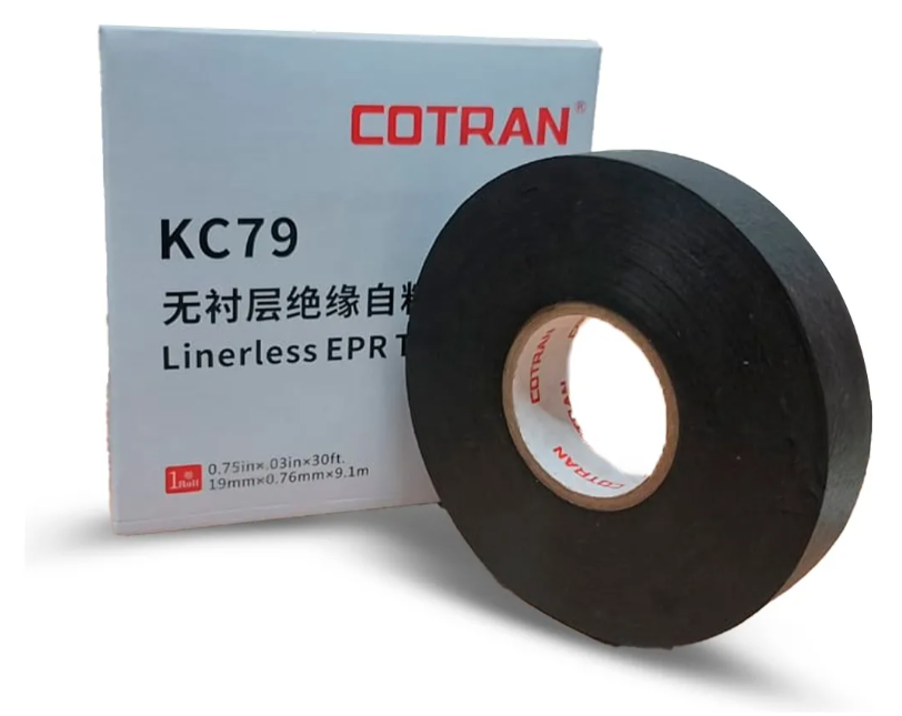 Cinta autofundente EPR sin revestimiento 9130 cotran KC79