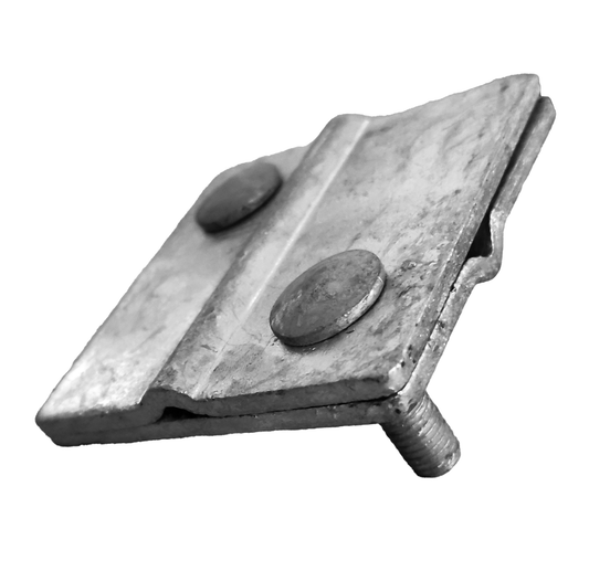 Herraje Placa Crucero Sencillo para Fibra optica